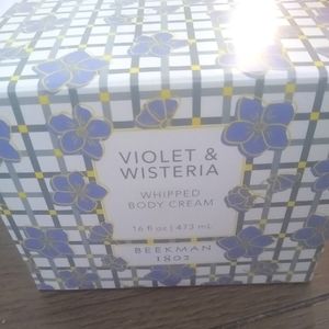 COPY - Violet wisteria body cream